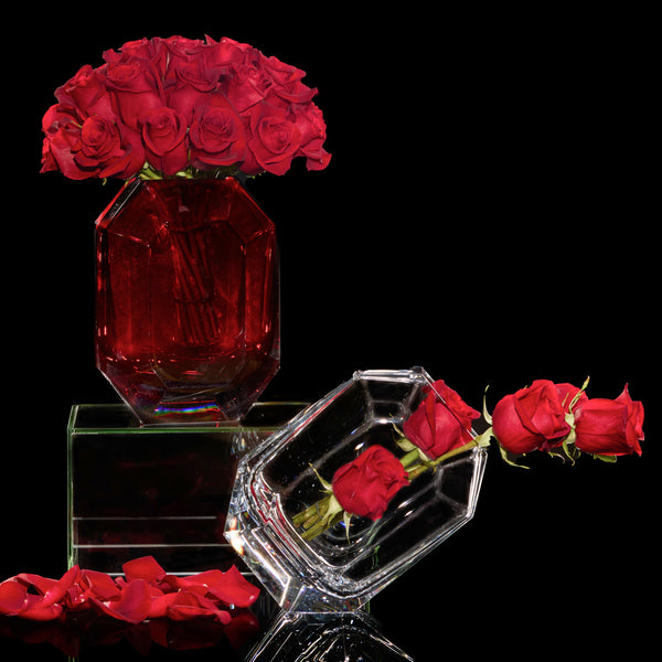 Baccarat Crystal Octogone Vase